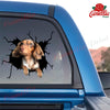 Dachshund Crack Sticker Car Funny Memes Custom Wall Decal Best Gifts - Dog Lovers die-cut waterproof vinyl sticker decal