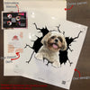 Shih Tzu Crack Decal For Rear Window Wiper Happy Sticker Designs Box Gift