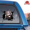 German Shepherd Crack Stickers For Cars Your Cute Computer Stickers Christmas Gifts For Grandma