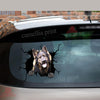 German Shepherd Crack Stickers For Cars Your Cute Computer Stickers Christmas Gifts For Grandma