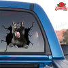 German Shepherd Crack Stickers Custom The Cutest Decal Christmas Gifts For Sister