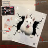 German Shepherd Crack Sticker Box The Cutest Waterproof Labels For Bottles Best Friend Christmas Gifts