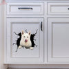 German Shepherd Crack Sticker Box The Cutest Waterproof Labels For Bottles Best Friend Christmas Gifts