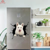 German Shepherd Crack Sticker Box The Cutest Waterproof Labels For Bottles Best Friend Christmas Gifts