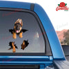 German Shepherd Crack Decal Car Funny Gifs Vinyl Stickers For Cars Christmas Gift Ideas 2020