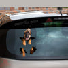 German Shepherd Crack Decal Car Funny Gifs Vinyl Stickers For Cars Christmas Gift Ideas 2020