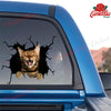 Bengal Cat Crack Head Decal You Cute Custom Vinyl Stickers Unique Christmas Gifts