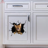 Bengal Cat Crack Head Decal You Cute Custom Vinyl Stickers Unique Christmas Gifts