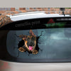 German Shepherd Crack Decal Window Wiper Nice Decal Stickers Best Friend Gift Ideas