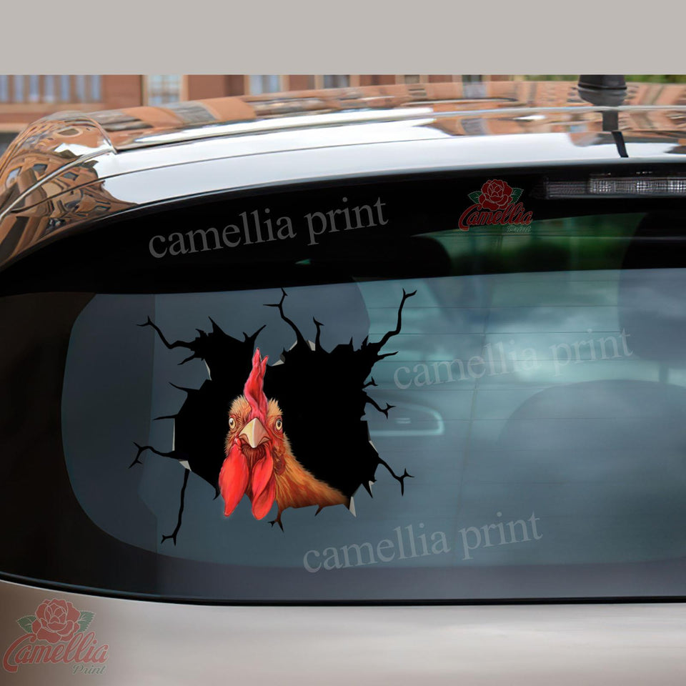 Funny Chicken Decal Items Super Cute Custom Wall Decal Christmas