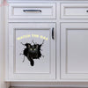 Funny Black Cats Watch the Gas Decal Ideas Funny Custom Window