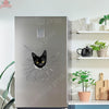 Funny Black Cats Crack Stickers for Scrapbooking Happy Vinyl