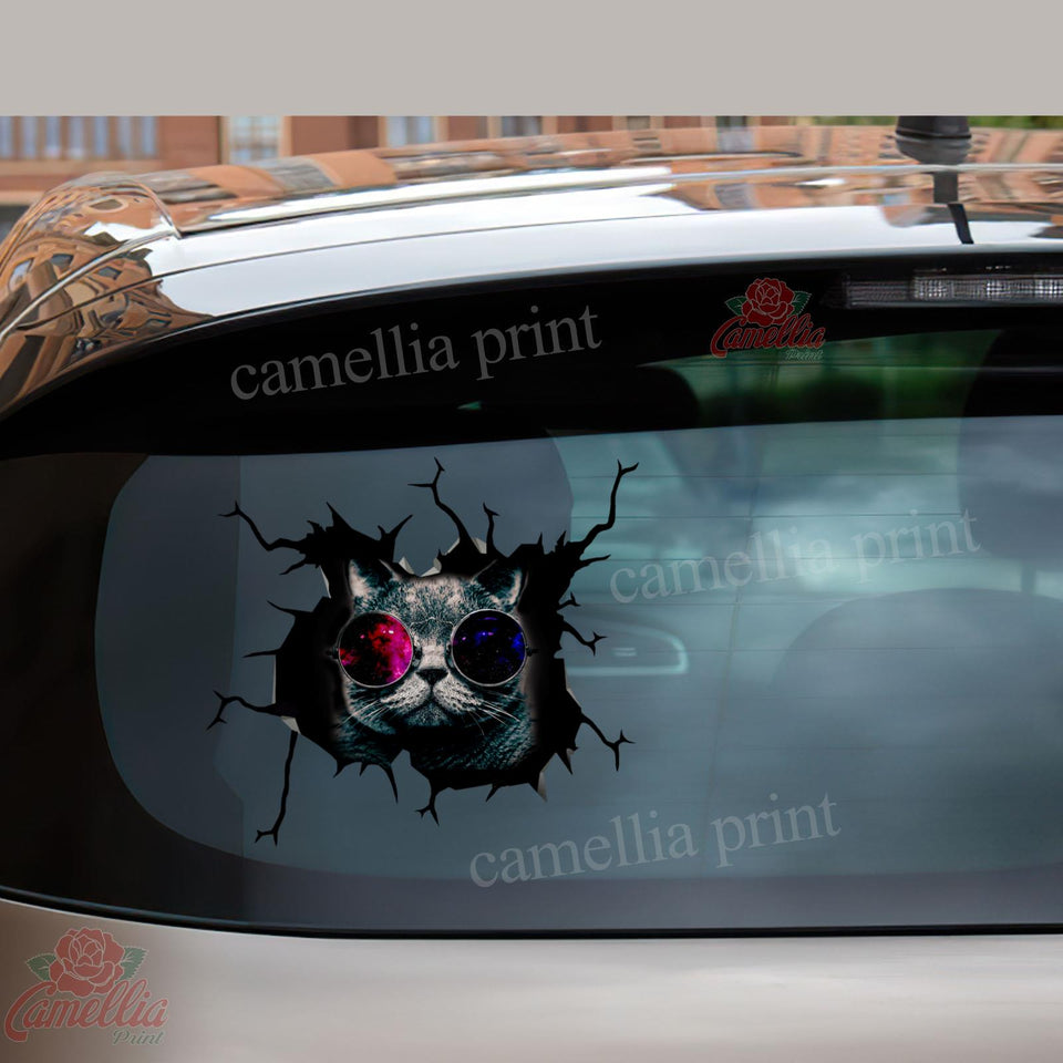 Funny Black Cats Crack Sticker Ideas Humor Sticker Sheets