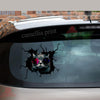 Funny Black Cats Crack Sticker Ideas Humor Sticker Sheets