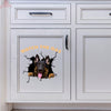 German Shepherd Watch the Gas Crack Sticker Design Fun Dot