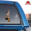 German Shepherd Crack Decal for Wall Funny Stickers Para Carros