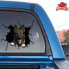 German Shepherd Crack Decals for Walls Happy Water Bottle Labels