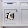 German Shepherd Crack Sticker Decals Nice Waterproof Labels - high quality vinyl sticker view #5