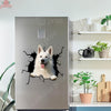 German Shepherd Crack Sticker Decals Nice Waterproof Labels - Dog Lovers decal sticker view #6