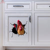 Chicken Crack waterproof die-cut farm sticker for cars, laptops, tumblers, windows, and water bottles