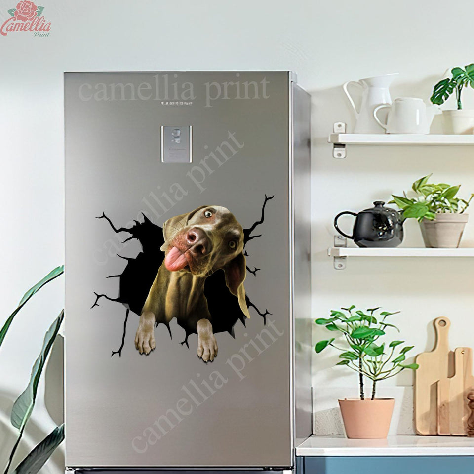Weimaraner Dad Decal Cute A Custom Wall Decal Gifts For Dog Lovers
