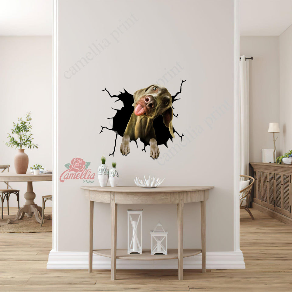 Weimaraner Dad Decal Cute A Custom Wall Decal Gifts For Dog Lovers
