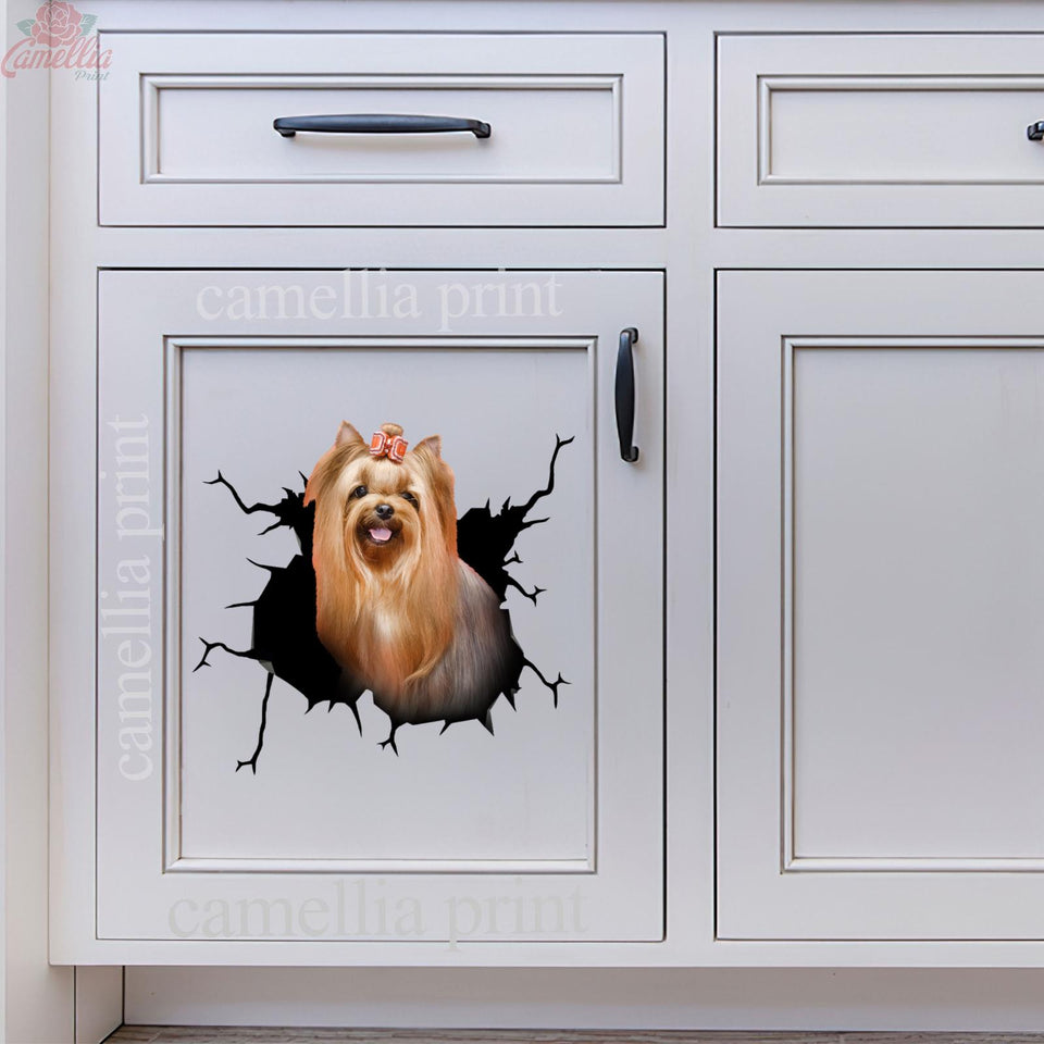 Yorkie Decal Stickers Yorkie Mom Car Decals Love 3d Stickers