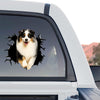 Eye-catching Aussie graphic sticker featured on the rear window of a truck.