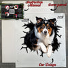 Protective and secure package containing the vinyl decal with easy instructions.