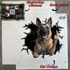 Unboxing the packaged Belgian Malinois sticker complete with application guide.