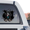 Black Poodle graphic decal artwork shown as a standalone product design on a transparent background.