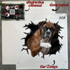 Protective Boxer Dog sticker package with full application instructions included.