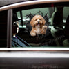 Glossy Petpal decal graphic seamlessly applied to an exterior car door.