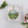 The Ubud Bali keepsake presented inside an opened white gift box ready for festive giving.