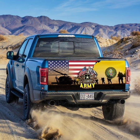 United States Artruck Tailgate Decal Sticker Wrap Tailgate Wrap Decals For Trucks