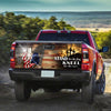Patriotic Cross American truck Tailgate Decal Sticker Wrap Tailgate Wrap Decals For Trucks