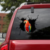 Parrot Crack Mom Car Decal Funny Face Stickers Christmas Gifts For Girlfriend - Family & Home die-cut waterproof vinyl sticker decal