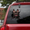Frenchie Crack Decal Sticker Car Nice Custom Wall Stickers Valentine Gift Ideas - General die-cut waterproof vinyl sticker decal