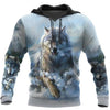 Native Wolf 3D All Over Print Hoodie NTN09