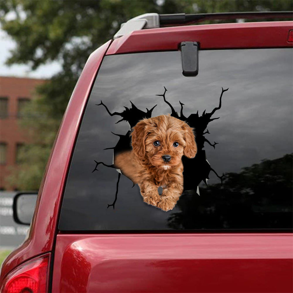 Poodie Crack Decal For Car Window Cool Custom Car Decals Fathers Day Ideas - General die-cut waterproof vinyl sticker decal