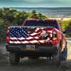 Wolf Graphic American Truck Tailgate Decal Sticker Wrap Tailgate Wrap Decals For Trucks