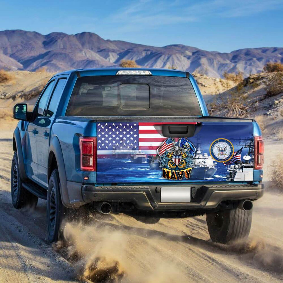United States Natruck Tailgate Decal Sticker Wrap Tailgate Wrap Decals For Trucks