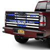 Thin Blue Line truck Tailgate Decal Sticker Wrap Tailgate Wrap Decals For Trucks