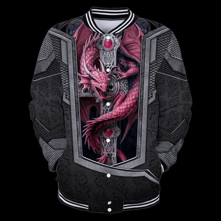 3D TATTOO AND DUNGEON DRAGON HOODIE HAC26124