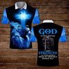 GOD IS OUR REFUGE AND STRENGTH AN EVER PRESENT HELP IN TROUBLE ALL OVER PRINTED SHIRTS HOODIE 3D 0825678