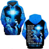 I'M A CHILD OF GOD YES I AM ALL OVER PRINTED SHIRTS DH092302