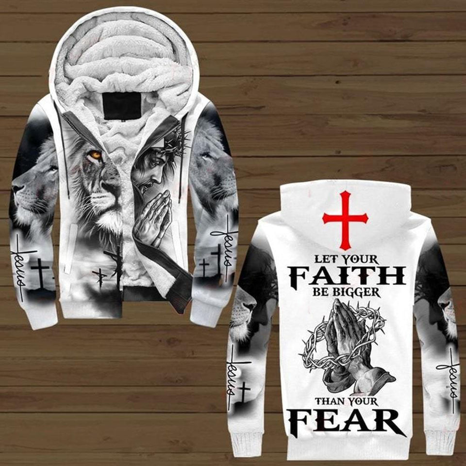 LET YOUR FAITH BE BIGGER THAN YOUR FEAR ALL OVER PRINTED SHIRTS 060121