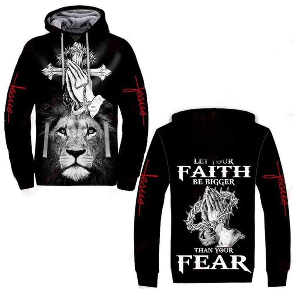 LET YOUR FAITH BE BIGGER ALL OVER PRINTED SHIRTS 191220