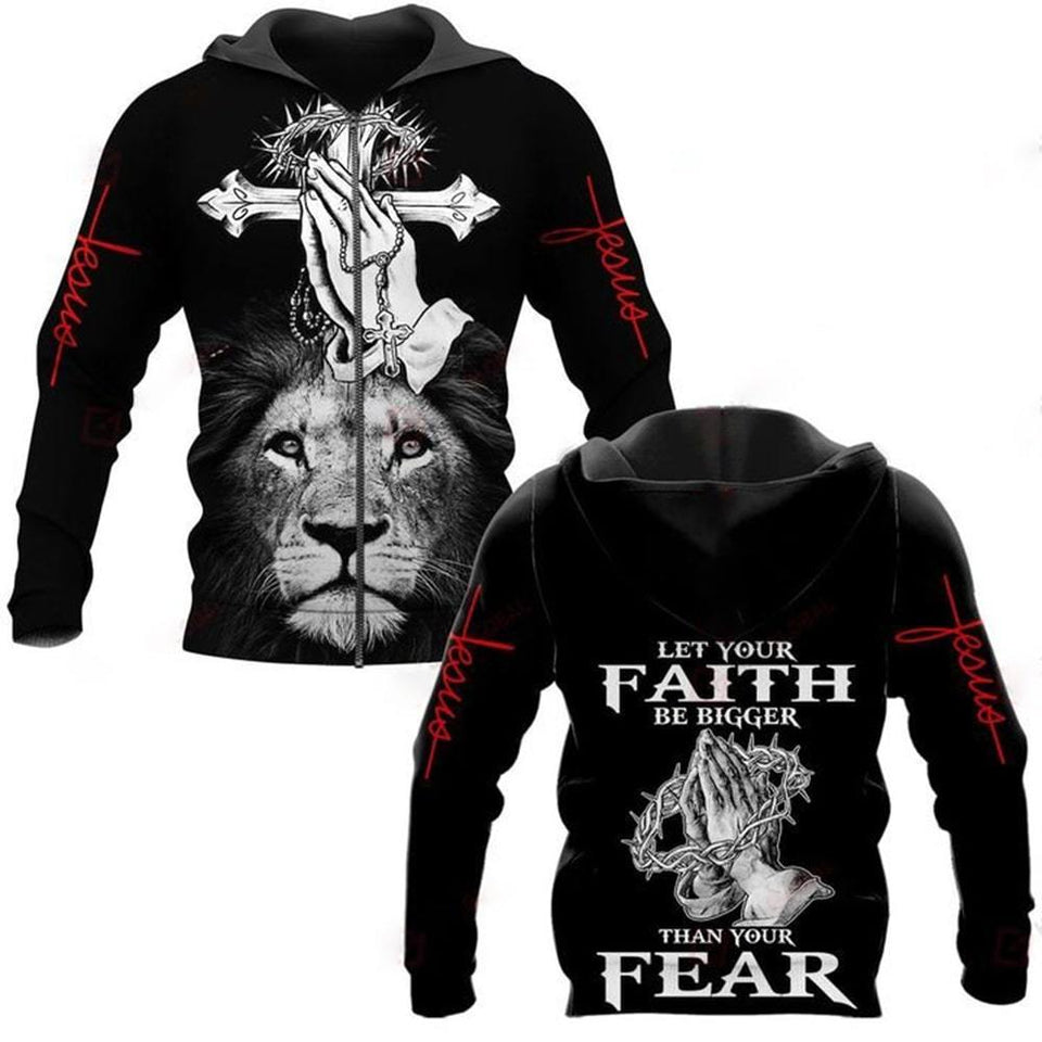 LET YOUR FAITH BE BIGGER ALL OVER PRINTED SHIRTS 191220