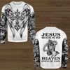JESUS BECAUSE OF HIM HEAVEN KNOW MY NAME ALL OVER PRINTED SHIRTS 221220